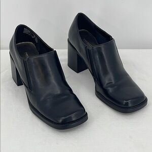 PREDICTIONS SIZE 7.5 Women's Black Block Heel Shoes